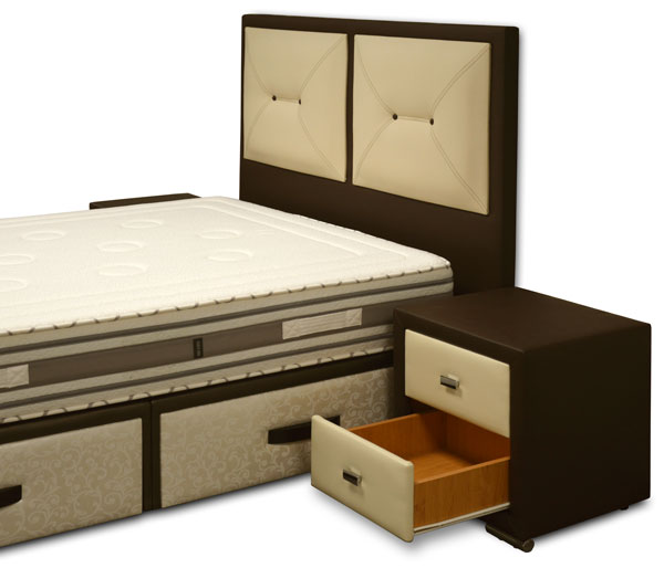 Cabecero de cama CUADROS TRAPECIOS cabecero de cama tapizado modelo cuadros trapecios