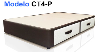 Canapé con cajones laterales ct4-p, clic para ver detalles Cama canape con cajones cl4-z