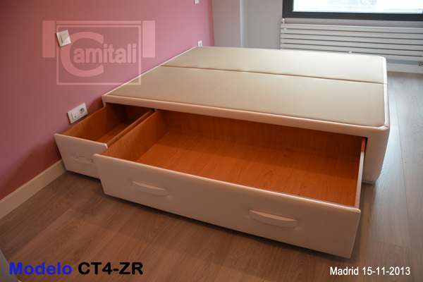 cama con cajones iguales cama canape cajones ct4zr
