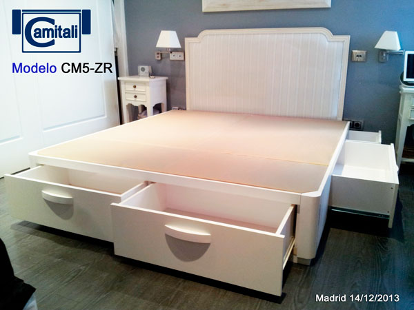 cama canape cajones