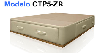 Ver el canapé modelo Cajones Plus ctp5-zr tapizado Canape con cajones ctp5-zr