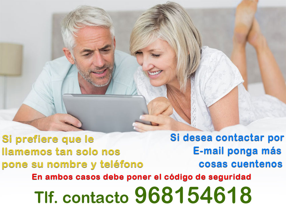 Tambien puede llamarnos al teléfono 968154618 o nos pone el suyo y nosotros le llamamos